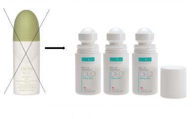 Deodorant Antiperspirant Roll-on - 3 Produkte! 